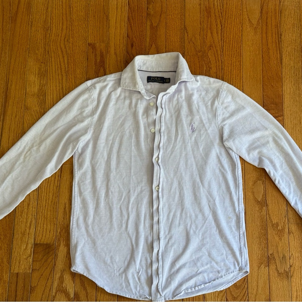 Polo Ralph Lauren light purple  Long Sleeve Shirt